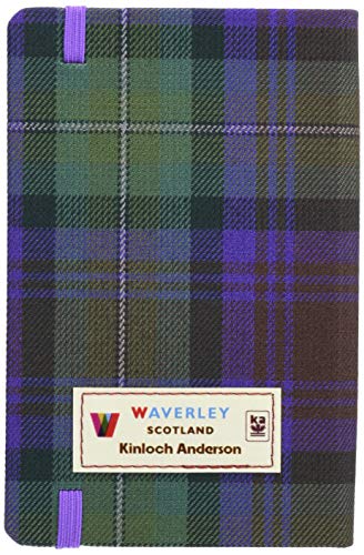 Waverley (M): Isle of Skye Tartan Cloth Commonplace Notebook (Waverley Scotland Tartan Cloth Commonplace Notebooks/Gift/Stationery/Plaid)