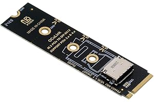 NFHK 2280 PCI-E4.0 M.2 M-key to Oculink SFF-8612 SFF-8611 Vertical Host Adapter for NVME U.2 SSD eGPU