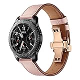 TopTen Ersatz-Armband für Samsung Gear S3 Frontier/Classic Smart Watch, Herren, GF-010, Pink/Rose Gold
