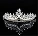 Produktbild Braut Tiara, Krone Für Hochzeit Runde Perle Strass lampen Kopfschmuck Haarband zubehör Kristall Princess Hair Comb Prom