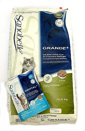 Preisvergleich Produktbild Schock´s Katzenfutter Sanabelle Combi Grande 10 kg +Dental 400g
