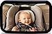 Iztoss® Back Seat Baby Mirror for Car | Perfect View of Rear Facing Car Seat | Extra Large Crystal Clear Reflection | Shatterproof glass & Lightweight | Non Slip | No Centre Headrest Required
