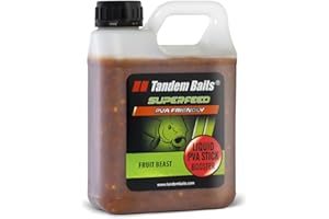 Tandem Baits Attractant Liquide Booster pour Pêche À La Carpe SuperFeed Liquid PVA Stick Booster 1000 ML