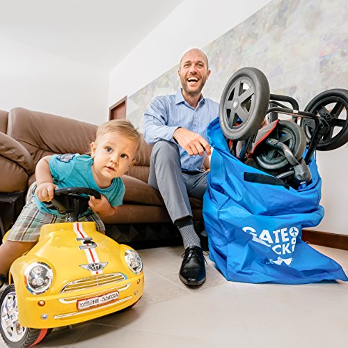 Gate Check PRO – Kinderwagen & Kinderwagen-Reisen Tasche – Eine Größe passend für die meisten leicht Regenschirm Jogger, Buggy, Inc Mclaren - 4