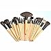 Kfnire 32pcs Cosmetic Beauty Make up Makeup Brush Set Kit with Black Bag