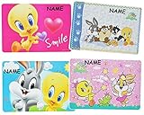 tweety bird baby looney tunes inclusive: Individuell mit Ihrem WUNSCHvorNAMEN - der Name des Kindes wird passend angefertigt ___ die Nachfrage des Namen`s erfolgt - AUTOMATISCH innerhalb 4 Stunden - bitte vorher KEINE Nachricht senden ___