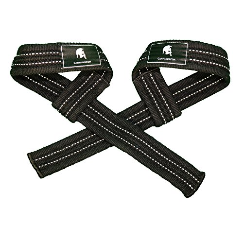 GANNIKUS® Zughilfen / DOPPELTE STÄRKE für besonders harte Workouts / durch RUTSCHFESTEN Griff mehr Leistung beim Kreuzheben, Klimmzügen, Rudern uvm. Geeignet für ALLE Kraftsportarten - 3