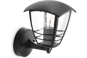 PHILIPS LIGHTING PHILIPS MyGarden Creek Applique murale d'extérieur (nécessite 1 ampoule E27 60 W) Noir