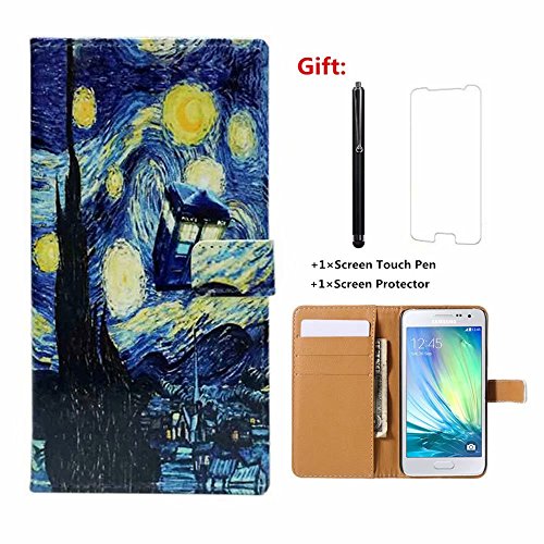 Preisvergleich Produktbild Huawei P10 Plus Hülle mit Panzerglas, MISSDU Schutzhülle Handyhülle Schutzhülle mit Wallet Case Stylus Stift, Flut