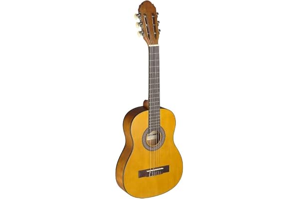 Stagg C405 M Nat C405 Guitare classique Taille 1/4 Naturel – Transparent