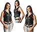 Produktbild Lederweste Damen Biker Lady Leather vest Western Gr. M Wild West Line Dance Kleidung