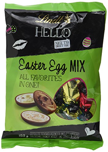 Preisvergleich Produktbild Lindt & Sprüngli Hello, Oster-Mischbeutel, 2er Pack (2 x 150 g)