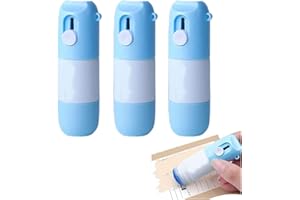 BADIMOO Thermische Papierkorrekturflüssigkeit, Sichtschutz Paketöffner, tragbare Informationen, Anti-Auslaufschutz, Korrekturflüssigkeit für Paketetiketten, Rechnungen (3 Stück)