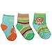Baby Boys Lion Design Cotton Rich Socks (Pack Of 3) (UK Shoe 0-2.5 , Euro 15-18 (Age: 6-12 month)) (Lion Design Pack)