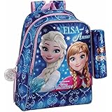 	Frozen 611715538 Northen Lights Mochila escolar, 42 cm, Azul	
