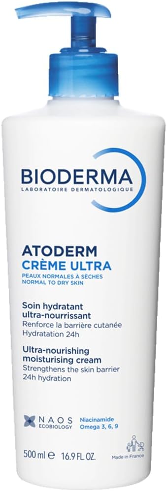 Bioderma Atoderm Cream Ultra Normal ve Kuru Ciltler için Nemlendirici Yüz, Vücut Bakım Kremi 500 ml