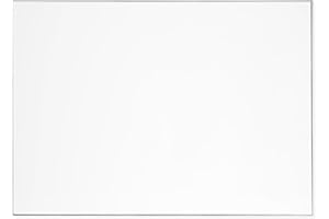 DESQ® Tableau blanc - Magnetique, Cadre aluminium ultra-mince, Image 3D flottant, 45 x 60 cm