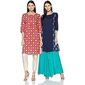Amazon Brand- Myx Women's Straight Kurta