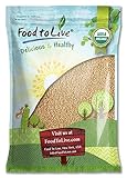 galletas veganas de limon RICO EN FIBRA: Usted consigue 5g de fibra dietética de cada taza de Amaranto orgánico cocinado de Food To Live.