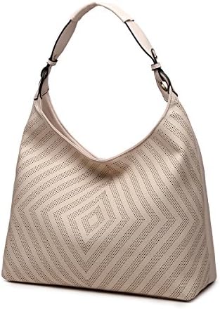 Insfire Women Vintage Hollow Handbag Pu Leather Large Capacity Crossbody Shoulder Bags Purse,Designer Multipurpose Handbags Lady Leather Tote bag