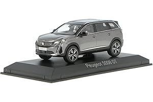 NOREV 1:43 Peugeot 5008 GT 2021-Platinium Cars Voiture Miniature de Collection, 473923, Platinium Grey, 1/43e