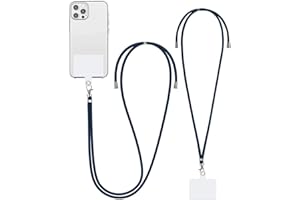 Fezf 2er Universale Handykette, Handy Umhängeband Schlüsselband Halsband Umhängen kompatibel mit meisten Smartphones