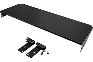 Utheer Grill Accessories BAC442 Faltbare Frontablage für Traeger Pro 780 und Ironwood 885, BAC442 Frontablage für Traeger Pelletgrills, Schwarz