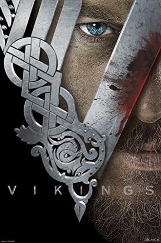 Vikings Helmet Poster 24x36