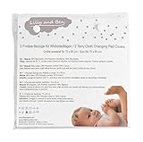 Wickelauflagenbezug Wickelauflage Wickelunterlage Wickeltischauflage Bezug - 2