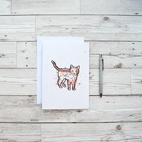 Cat Card, Cat Lover, Tabby Cat, Cat Birthday, Pet Card, Cat Gift, Cat Birthday Card, Crazy Cat Lady, Kitty Card, Cat Blank Card, Cute Cat