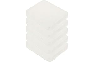 TOTO 5x Schutzhüllen für CF Compact Flash Speicherkarten transparent