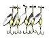 Produktbild HENGJIA Lot 5 sinkend Spinner Löffel Köder Angelköder Künstliche Harter Köder für Forellen Bass Pike Fishing Tackle Equipment 16.3 g/10 cm