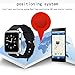 Produktbild GPS Smart Watch, Armbanduhr mit Kamera GSM SIM TF Kartenschlitz, Activity Tracker Wasserdicht Smartwatch, kompatibel mit Android Smartphones einschließlich iPhone, wasserdicht Herzfrequenz Blutdruckmessgerät, Smartphones Armband Smartwatch, Best Fitness Handgelenk Band Schrittzähler-Sleep Monitor Uhr für Ostern Geschenk