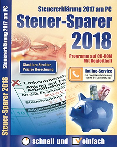 Preisvergleich Produktbild Steuer-Sparer 2018 - Steuererklärung 2017 am PC