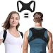 Produktbild Toyaword Haltungstrainer, Geradehalter zur Haltungskorrektur Rücken Schulter Schultergurt, Damen Herren Einstellbar Rückentrainer Rückenstütze gegen Nacken Schulterschmerzen (mit 2 Schulterpolster)