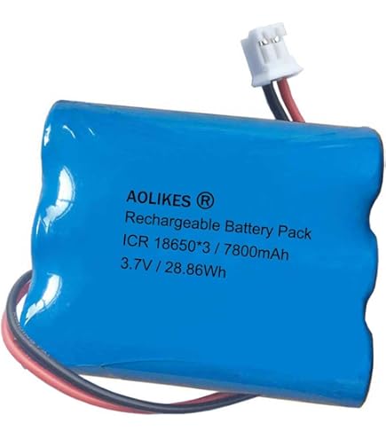 Batterie Lithium-ion 18650 3S1P 2600 MAh 11,1V - Connecteur XH2,54, Charge Rapide, Protection