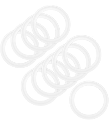 X AUTOHAUX Silicone O-Rings, 34mm OD 27mm ID 3.5mm Width VMQ Seal - View #7