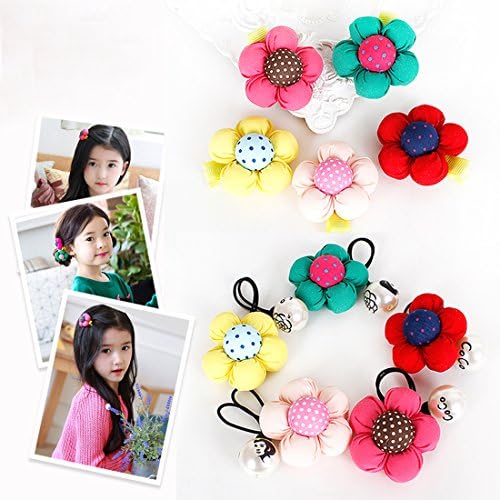 10PCS Multicolor Beauty Hair Hoop Headbands Hair Band Set for girls kids Toddlers Gift by Refee