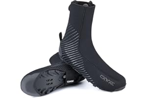 LOVTRAVEL Bicycle Race Warm Road Bike Overshoes Waterproof Neoprene Windproof Winter Thick Thermal Ride Cycling Shoe Covers Gaiters Men Women MTB Boots Case