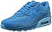 Produktbild NIKE 443817 401 WMNS AIR MAX 90 PR, Damen Sportschuhe, Mehrfarbig (LT BLUE LACQUER/CLEARWATER), EU 38
