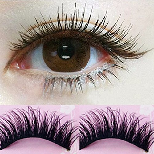 5x Demarkt Künstliche Wimpern falsche Wimpern Echthaarwimpern weich Verlängerung - 8