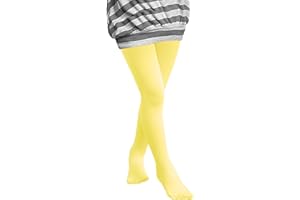 Kids Fashion Girls Plain Semi-Opaque Tights 40 Denier