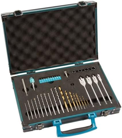 Advanced Makita 40 Piece Pro-XL Power Tool Drill Bit &amp; Accessory Set in Aluminium Case [Multi Set] --