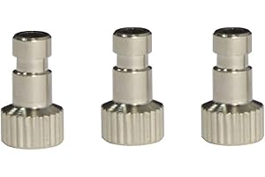 ABEST Airbrush quick disconnect coupler release fitting 3 Male fitting for Badger, 1/8" BSP Female