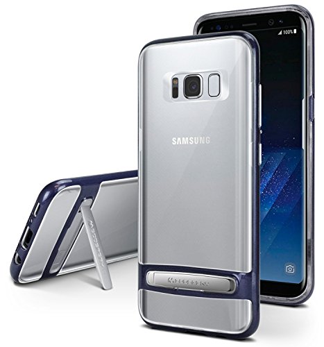 GOOSPERY Galaxy S8 Funda, [Kick Stand] Tecnología de cojín de Aire y Soporte de Metal para para Galaxy S8, Orchid Grey