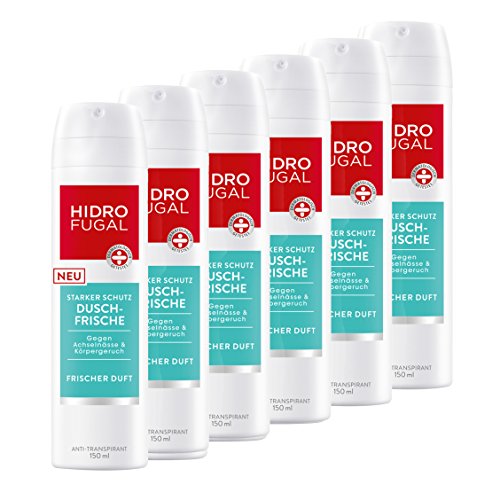 Hidrofugal Anti-Transpirant Dusch-Frische Spray, 6er Pack (6 x 150 ml) - 3