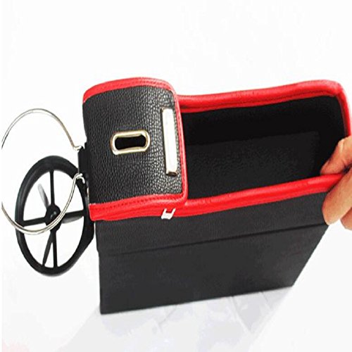 Preisvergleich Produktbild New Car Multifunktions Aufbewahrungsbox Kraft Box Autositz Slot Fach Mülleimer Lagerung Getränkehalter