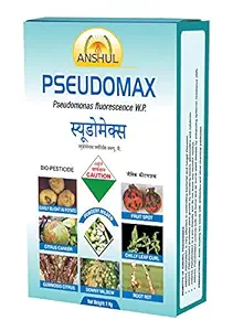 Anshul Pseudomax - Certified Organic Bio-Fungicide, Pseudomonas Fluorescence to Control fungal Diseases of Plants - 1 KG