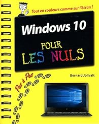 Book's Cover ofWindows 10 pas à pas pour les Nuls