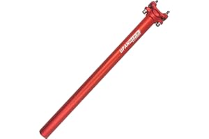 UPANBIKE Vélo Tige de Selle en Alliage d'aluminium Φ27.2 30.9 31.6 mm * 400 mm Extender Longueur Tige de Selle pour vélo de Montagne